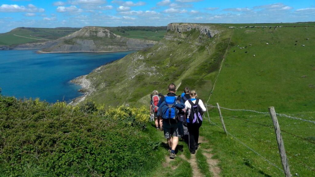 A photo of the Jurassic Coast route